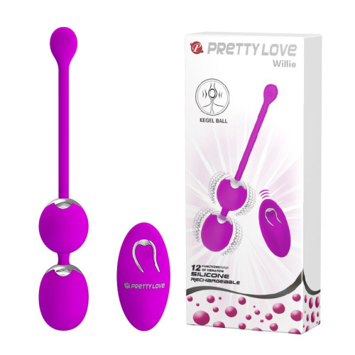 Вагинальные шарики Pretty Love Willie Vibrating Kegel Balls