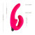 Fun Factory Sharevibe - Безремневой страпон с вибрацией, 12.2х2 см (розовый) - sex-shop.ua