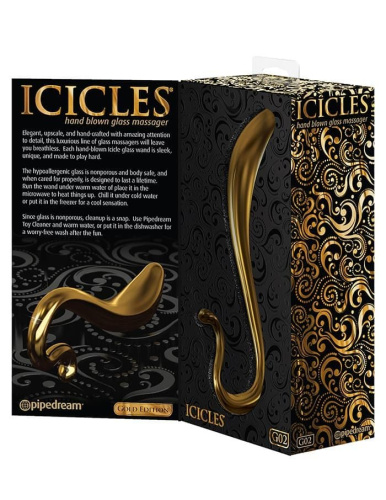 Массажер простаты Icicles Gold Edition G02