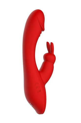 Dream Toys Red Revolution Artemis - Вибратор-кролик, 14,5 см (красный) - sex-shop.ua