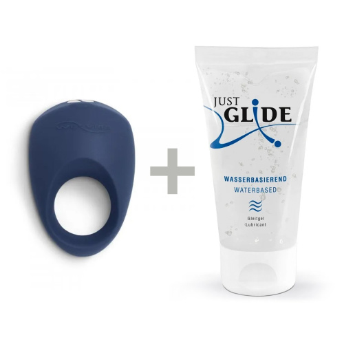 We-Vibe Pivot + Лубрикант 50 мл  - розумне віброкільце з керуванням зі смартфона, (синій) - купити в Україні | Секс шоп SEX-SHOP.ua