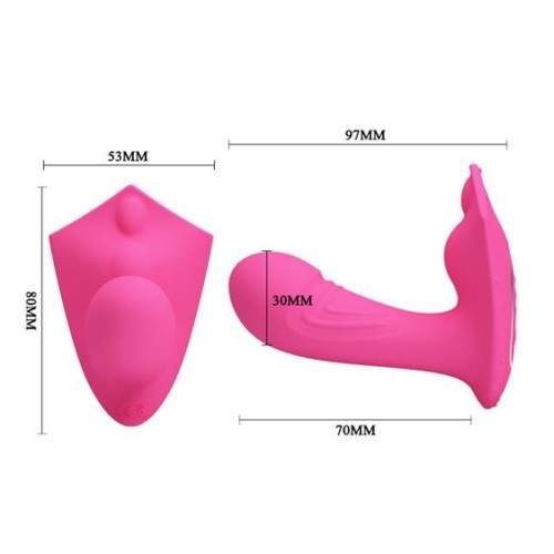 LyBaile - Pretty Love Walker RC G-Spot Vibrator - Вибратор, 7х3 см