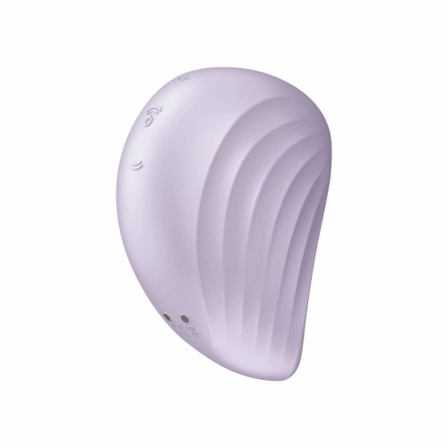 Satisfyer Pearl Diver - Вакуумний кліторальний стимулятор у вигляді мушлі, 9.1х5.1 см (фіолетовий) - купити в Україні | Секс шоп SEX-SHOP.ua