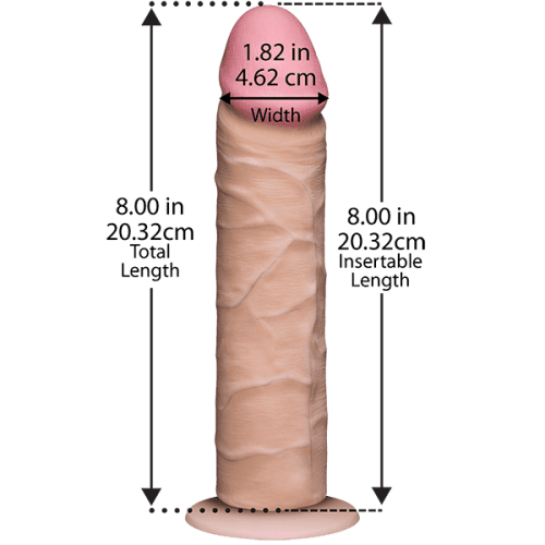 Фалоімітатор UltraSkyn Realistic Cock 8