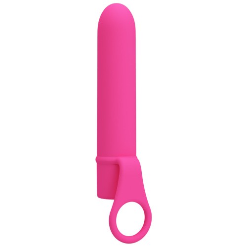 Pretty Love Ladon Vibrator Pink - Вибратор, 13.5х2.2 см (розовый)