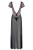 Obsessive Sedusia - Длинная прозрачная эротическая сорочка, L/XL (чёрный) - sex-shop.ua