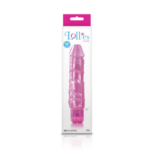 NS Novelties Lollies Smartie - вібратор, 17х3.5 см