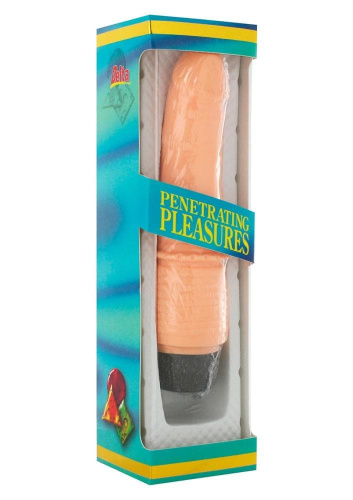 Seven Creations Vinyl P-shape - Вибратор, 17х4.5 см