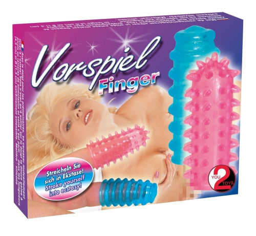 Vorspiel Finger Set - Насадки на палец - sex-shop.ua