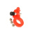 Seven Creations Jelly Turtle Cockring - виброкольцо, 5.5х1.4 см (красный)