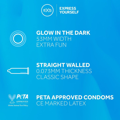 EXS Glow In The Dark, 3 шт