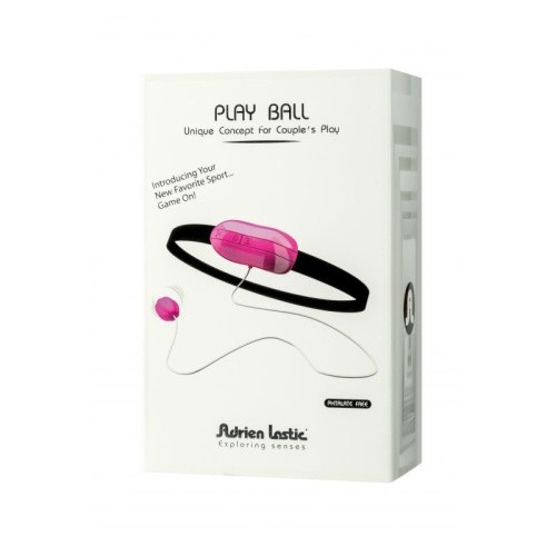 Adrien Lastic Playball - виброяйцо с пультом дистанционного управления, 3.9х3.5 см (розовое) - sex-shop.ua
