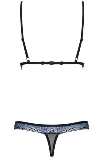 Obsessive 844-SET-1 set - мереживний еротичний комплект, S/M (чорний) - купити в Україні | Секс шоп SEX-SHOP.ua