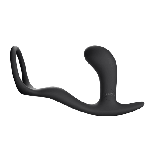 Fun Factory Bootie Ring-масажер простати з ерекційним кільцем, 6. 5х2. 7 см (чорний)