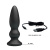 LyBaile Mr.Play Vibrating Prostate Massager - Анальная пробка с вибрацией и дистанционным пультом, 12.5х3.3 см