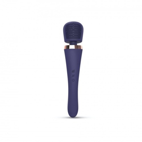 Love To Love Brush Crush - Вибромассажер, 25.4х5.3 см., (индиго)