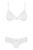 Obsessive Sensita set - комплект белья, S/M (белый)