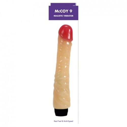 Kinx Mccoy Realistic Vibrator - Реалистичный вибратор, 23х4.8 см
