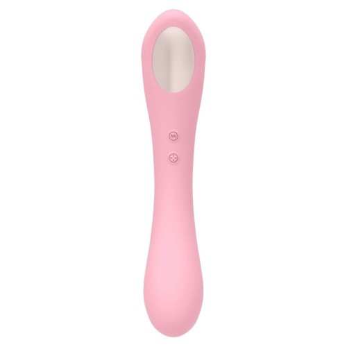 Femintimate Daisy Massager - Вакуумный клиторальный стимулятор, 20.2 см (розовый)