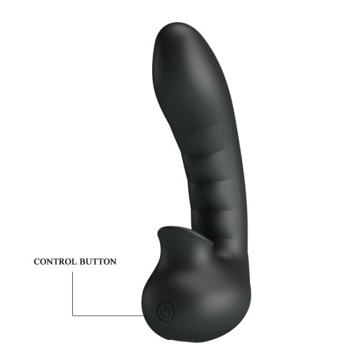 Pretty Love Hobgoblin Finger Vibrator Black - Вибронасадка на палец, 12.5х2.7 см (чёрный)