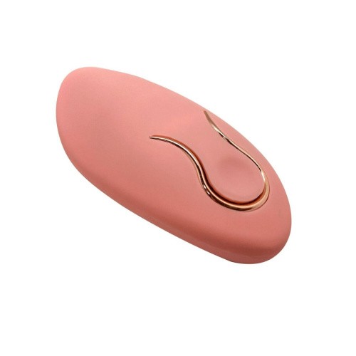 Wooomy Dingus Vibration Egg - виброяйцо с дистанционным управлением, 8.4х2.9 см (бежевый)