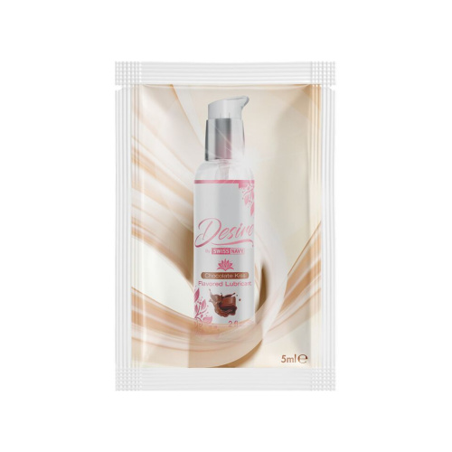 Desire by Swiss Navy Chocolate Kiss - Пробник лубриканта на водной основе, 5 мл