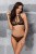 Passion Exclusive Jade Set - Сексуальний комплект білизни: бюстгальтер та стрінги, S/M (чорний) - купити в Україні | Секс шоп SEX-SHOP.ua