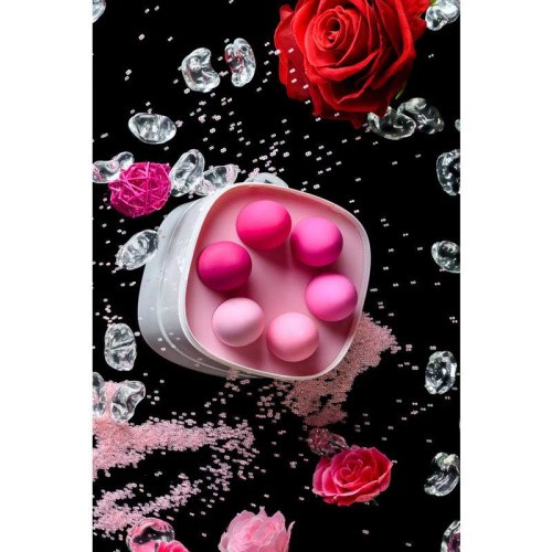 Toyfa Eromantica K-Rose - Набор вагинальных шариков, 16.1х2.8 см (розовый)