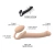 Безремневой страпон Strap-On-Me L, 19 см