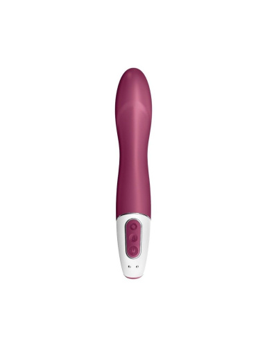 Satisfyer Big Heat - Вибратор с подогревом, 22.5х4 см (красный) - sex-shop.ua