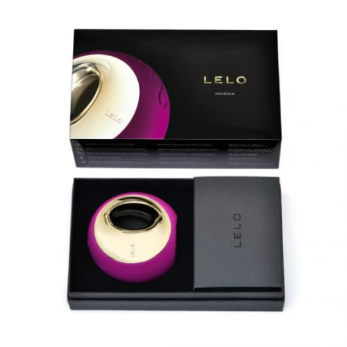 Lelo Ora 2 Deep Rose - клиторальный вибратор, имитирующий оральные ласки, 8х8 см (розовый) - sex-shop.ua