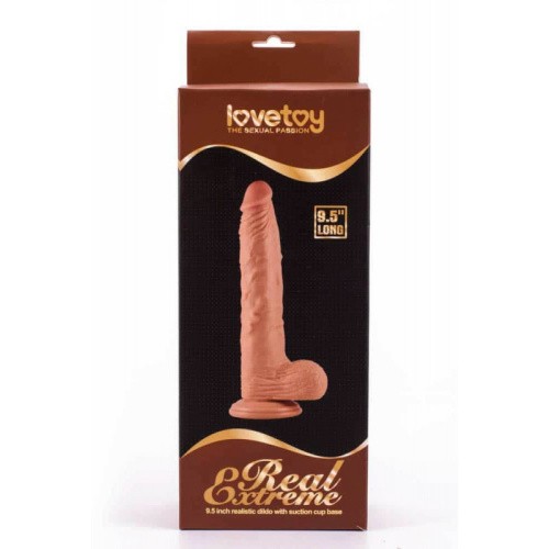 Lovetoy Real Extreme 9.5 - Фалоімітатор, 24х4.1 см - купити в Україні | Секс шоп SEX-SHOP.ua