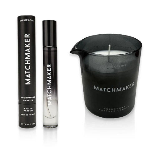 Масажна свічка з феромонами Eye Of Love Matchmaker Black Diamond - купити в Україні | Секс шоп SEX-SHOP.ua
