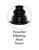 Pipedream Pump Worx Vibr Head Trainer - Мини помпа для члена с вибрацией, 11х7 см