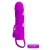 Pretty Love 5,5 "Vibrating Penis Sleeve Purple - Насадка на пенис, 14 см (фиолетовый)