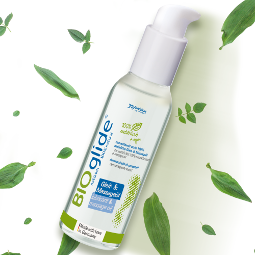 Joy Division Bioglide Lubricant And Massage Oil - органічний лубрикант та олія, 125 мл - купити в Україні | Секс шоп SEX-SHOP.ua