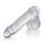 Фалоімітатор Dongs with Suction Cup, 20Х4, 6 см (прозорий) - купити в Україні | Секс шоп SEX-SHOP.ua