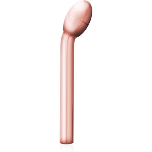 Rosy Gold - Nouveau G-spot Vibrator - Вибратор для точки G, 22х3.5 см., (золотистый) - sex-shop.ua