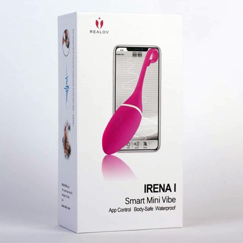 Realov Irena I - виброяйцо с дистанционным управлением, 7.5х3.3 см - sex-shop.ua