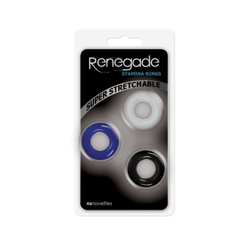 Набор эрекционных колец Renegade Stamina Rings - sex-shop.ua