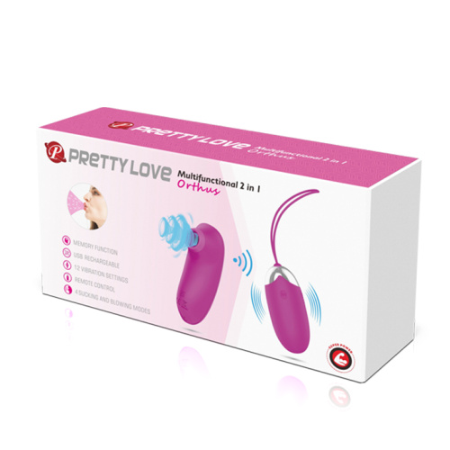 Pretty Love Cornelius Heating Vibrator Purple - Віброяйце, 21,2 см (фіолетовий) - купити в Україні | Секс шоп SEX-SHOP.ua