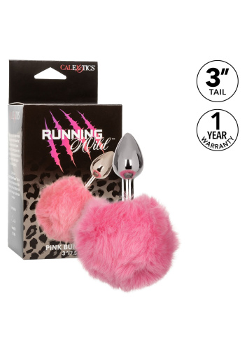 Металлическая анальная пробка CalExotics Running Wild Bunny