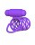 Pipedream Vibrating Couples Cage - вибронасадка, 8х3 см (фиолетовый)