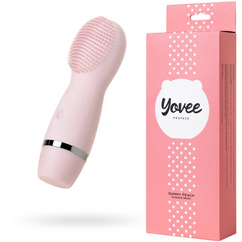 Yovee Gummy Peach - Массажер для лица, 15,9 см (розовый) - sex-shop.ua