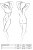 Passion Exclusive - Mirajane Body - боди, S/M