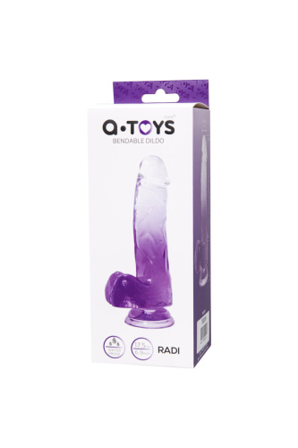 Dildo A-Toys by ToyfaRadi - Фаллоимитатор, 17.5х3.5 см