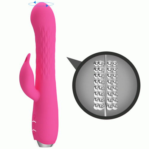 Pretty Love Molly Vibrator Pink -  Вибратор с функцией памяти, 20.5х3.3 см (розовый)