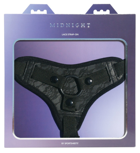 Sportsheets Midnight Lace Strap-On - Трусы для страпона