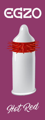 EGZO Hot Red - Презерватив