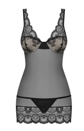 Комплект Obsessive 853-CHE-1 chemise (S/M)